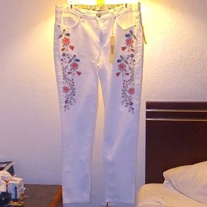 White jeans vintage america blues  size 8/29